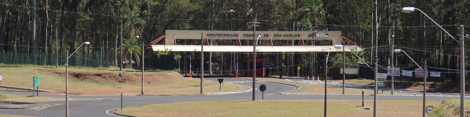 Entrada área sul UFSCar - São Carlos